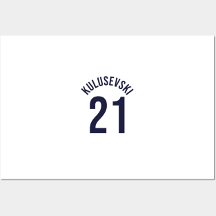 Kulusevski 21 Home Kit - 22/23 Season Posters and Art